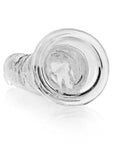 RealRock transparent dildo 23 cm, 4,5 cm i diameter