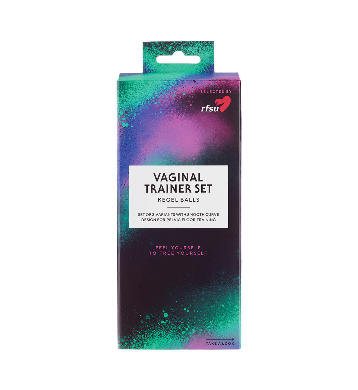 RFSU Vaginal Trainer Set – framsida av förpackningen