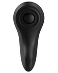 Baksida av Satisfyer Little Secret Trosvibrator mot vit bakgrund.