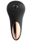 Framsida av Satisfyer Little Secret Trosvibrator mot vit bakgrund.