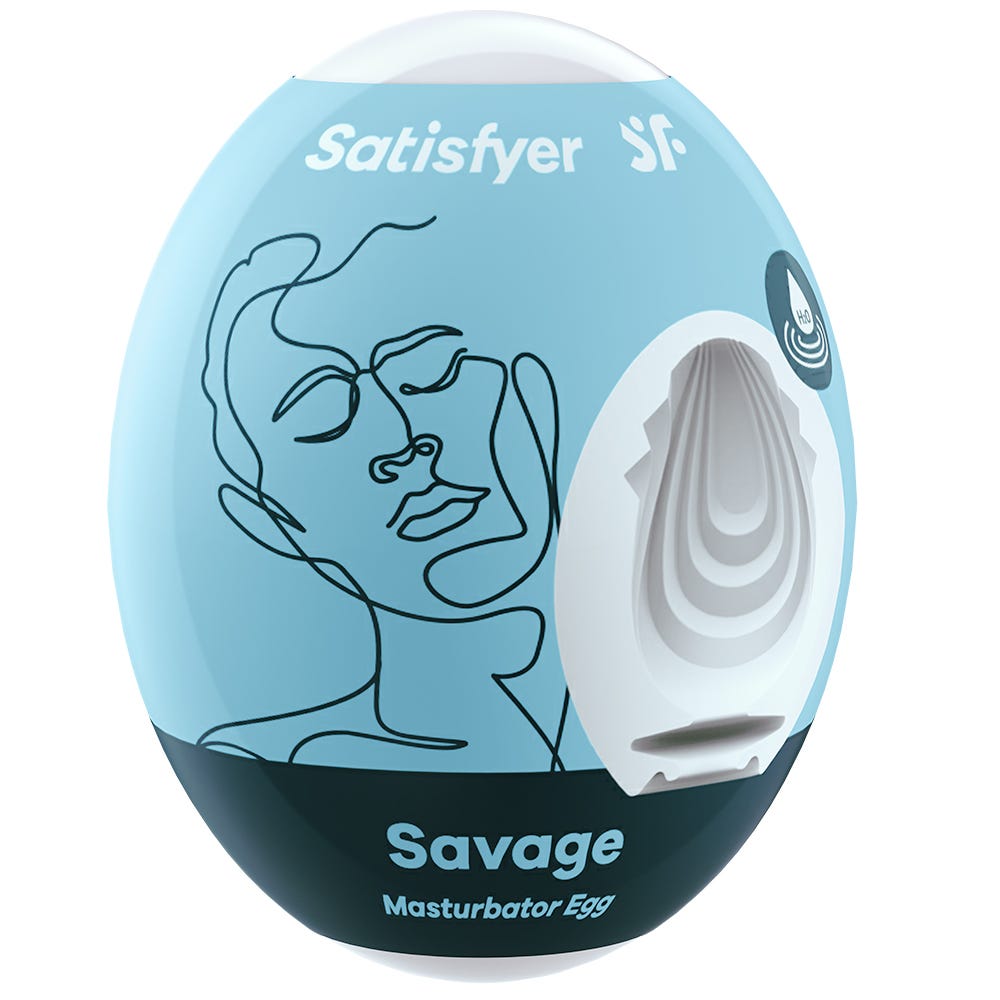 Köp Satisfyer Masturbator Egg Savage på Lustly.se 