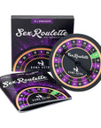 Sex Roulette Kamasutra mot vit bakgrund.