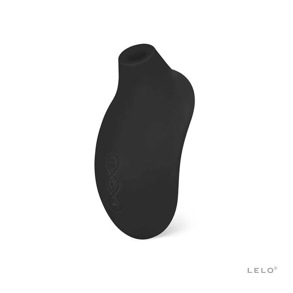 LELO SONA 2 Cruise Black Lufttrycksvibrator på vit bakgrund