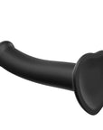 Undersida av Dual Density Bendable Dildo L mot vit bakgrund.