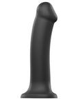 Dual Density Bendable Dildo M ståendes mot vit bakgrund.