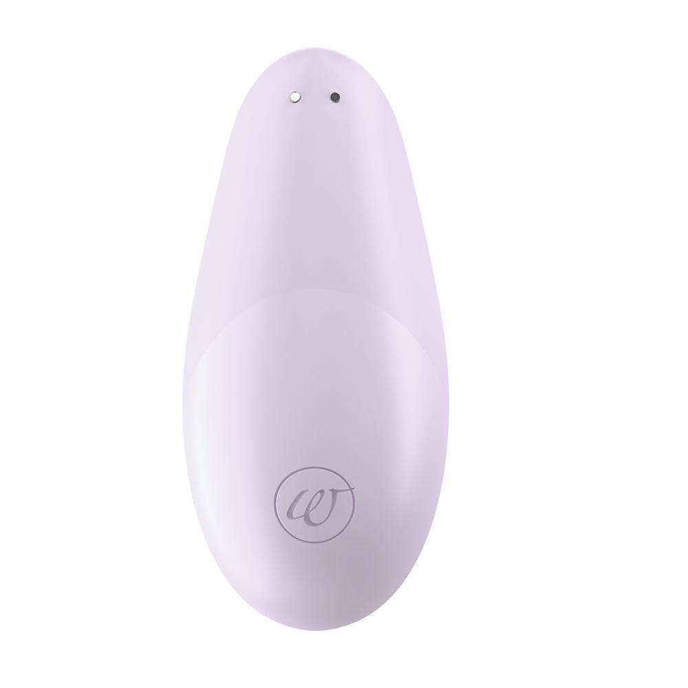 baksidan av Womanizer Liberty Lilac med logga