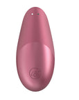 baksidan av Womanizer Liberty Pink Rose lufttrycksvibrator med womanizers logga.