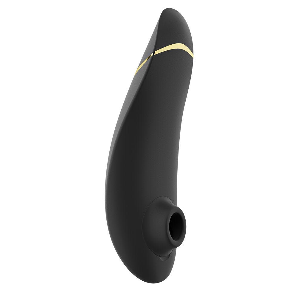 Köp Womanizer Premium 2 Black lufttrycksvibrator på Lustly.se