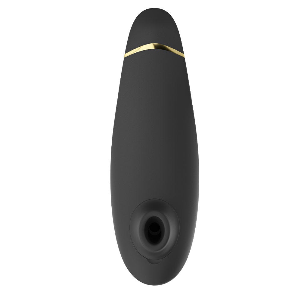 framsida av Womanizer Premium 2 Black lufttrycksvibrator