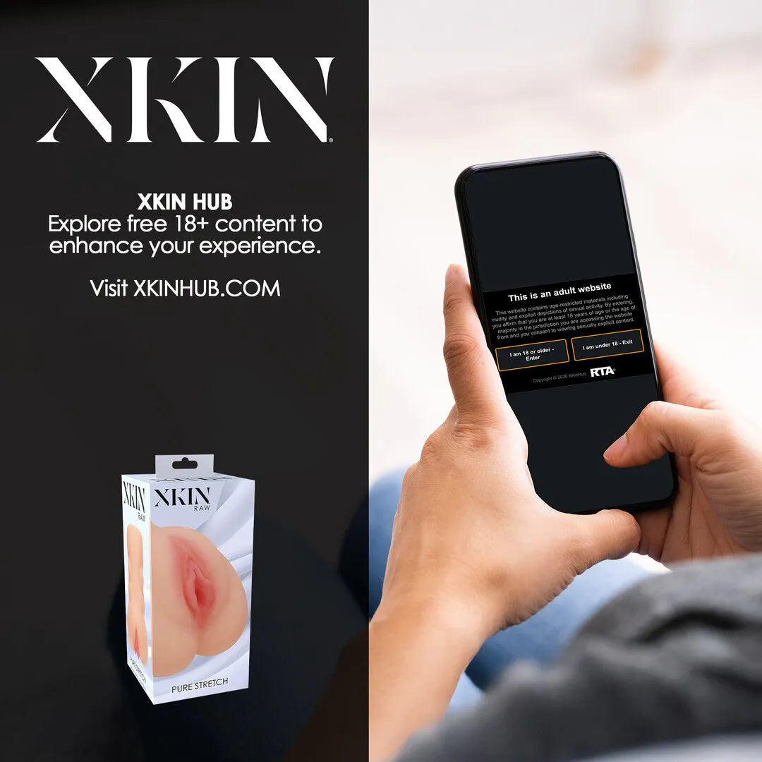 Men XKIN Raw Pure Stretch Masturbator kan du använda Xkinhub.com