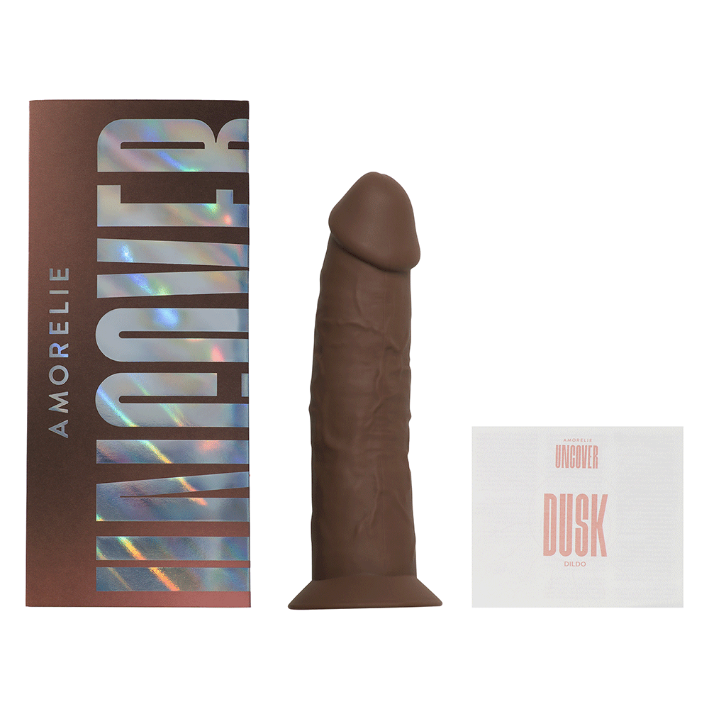 Förpackning och tillbehör av Realistisk Dildo Espreso 18cm