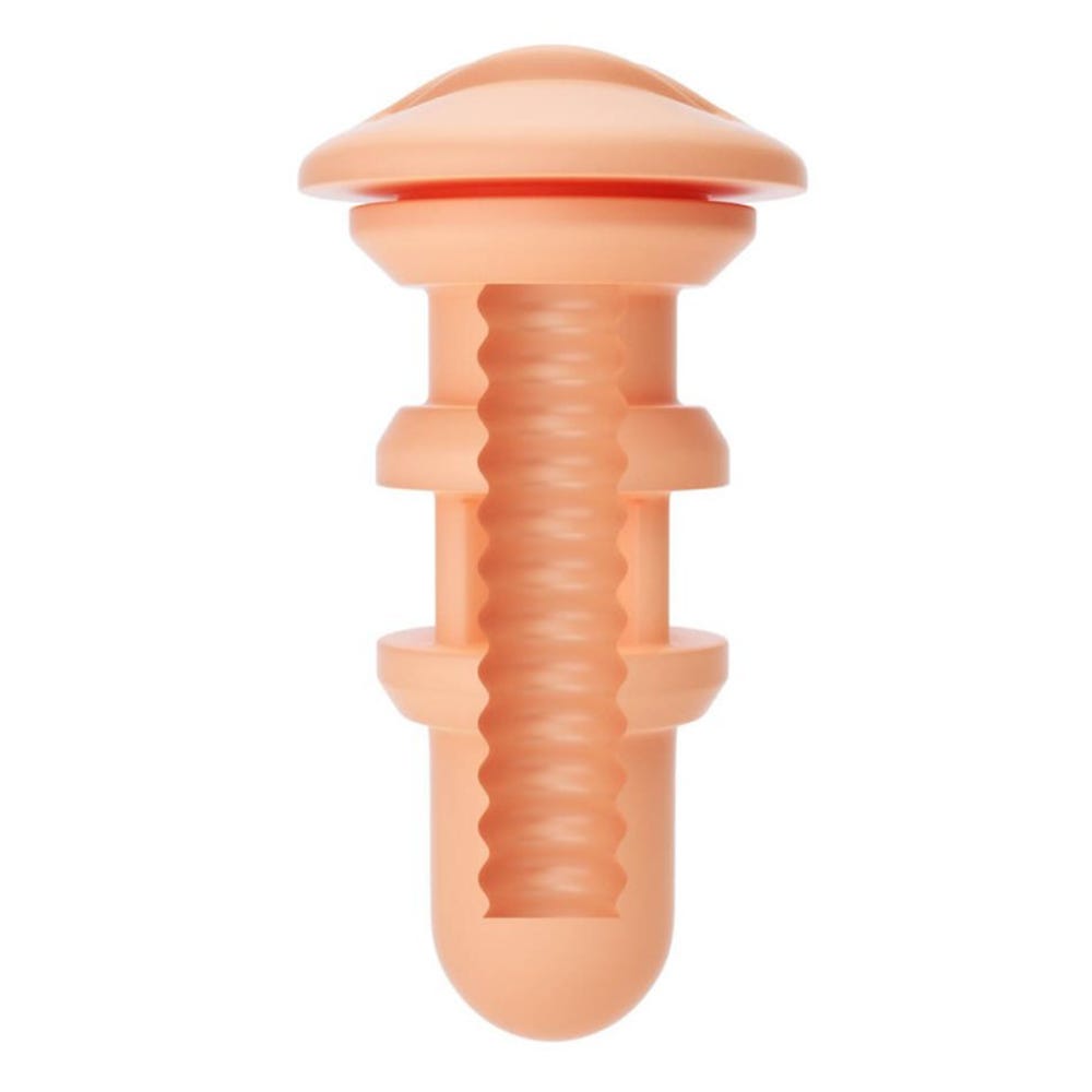 Autoblow A.I. Silicone Mouth Sleeve - Flesh - Lustly