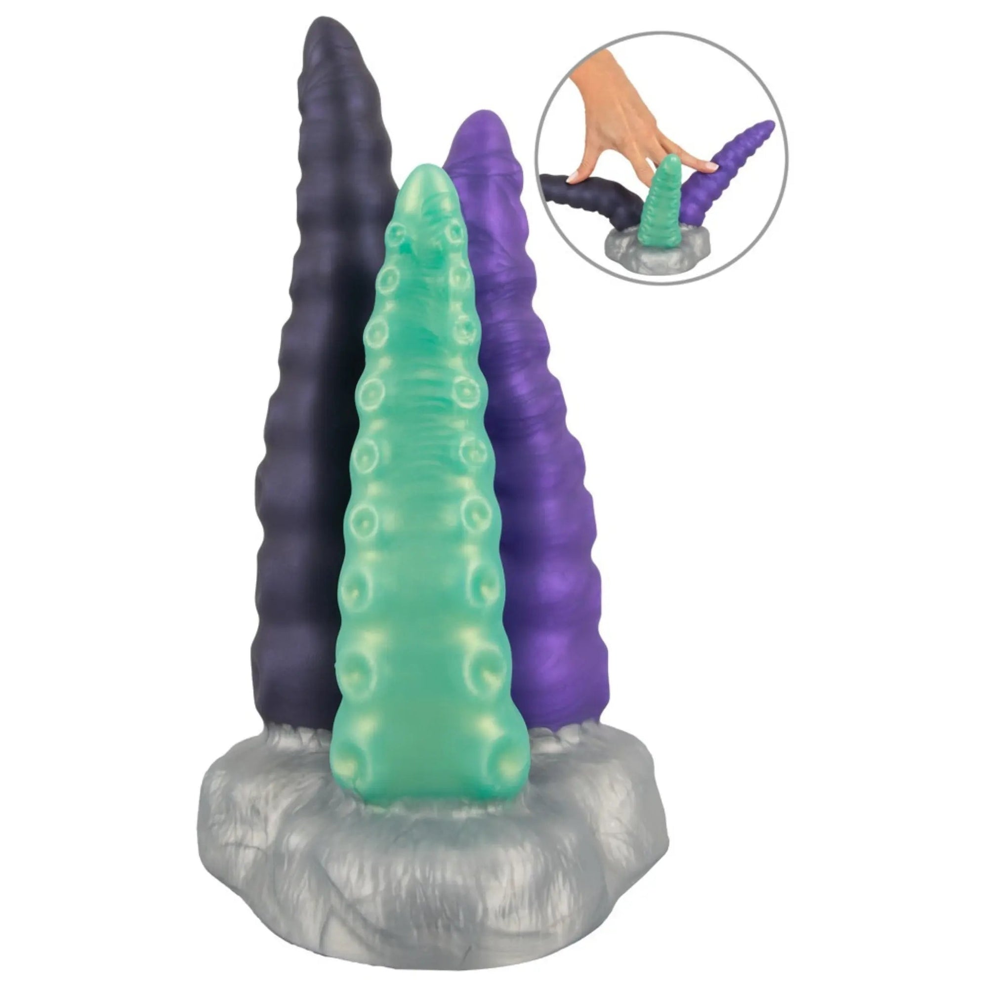 Basty Cocks Triple Tentacle Dubbeldildo - Lustly