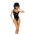 Bodysuit Gloss Black - Lustly