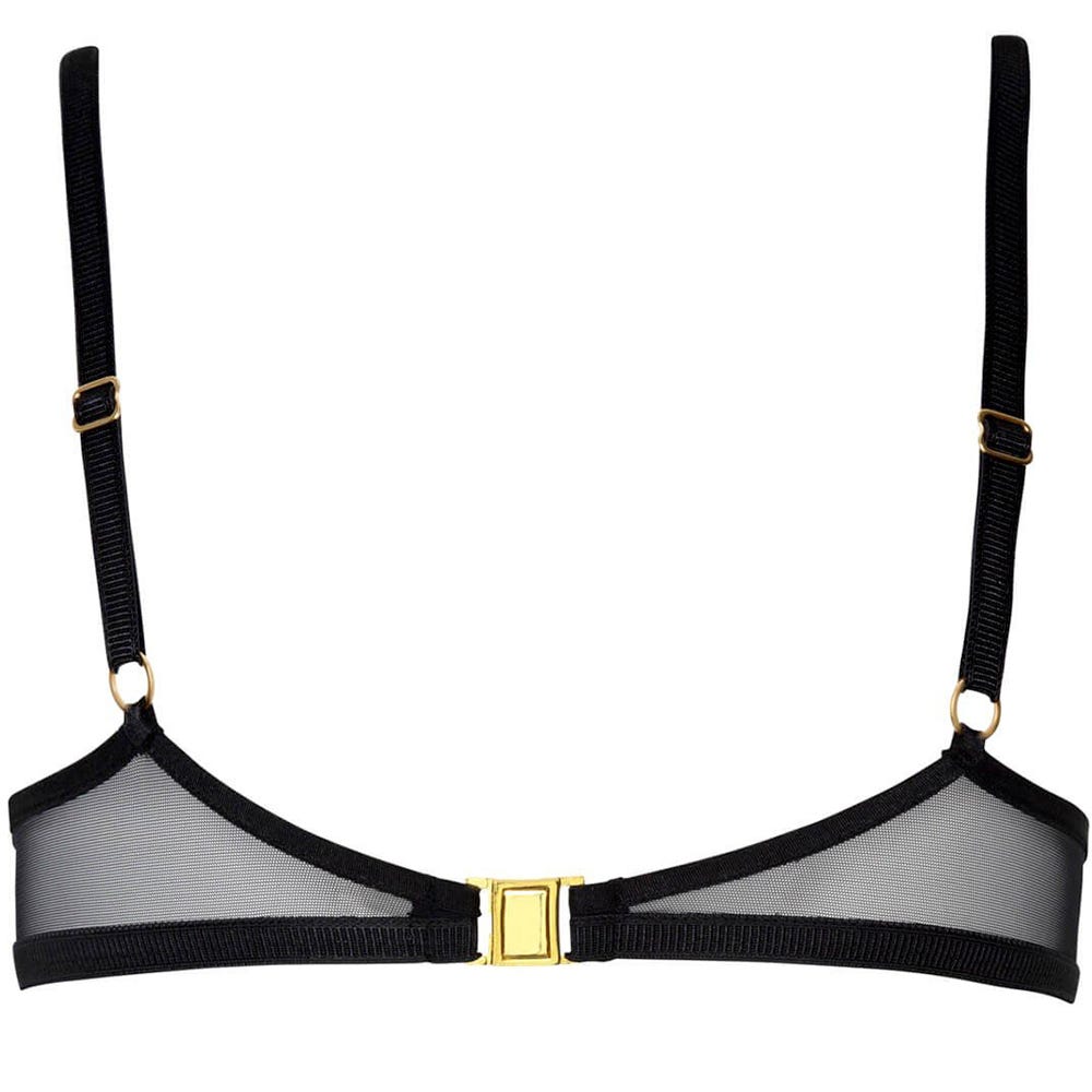 Bracli London Bra – Elegant BH i Spets & Guld – Lustly