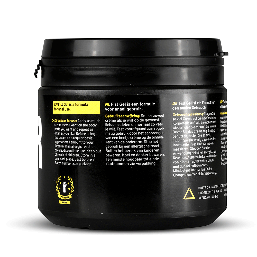 BUTTR Fisting Gel 500ml - Lustly
