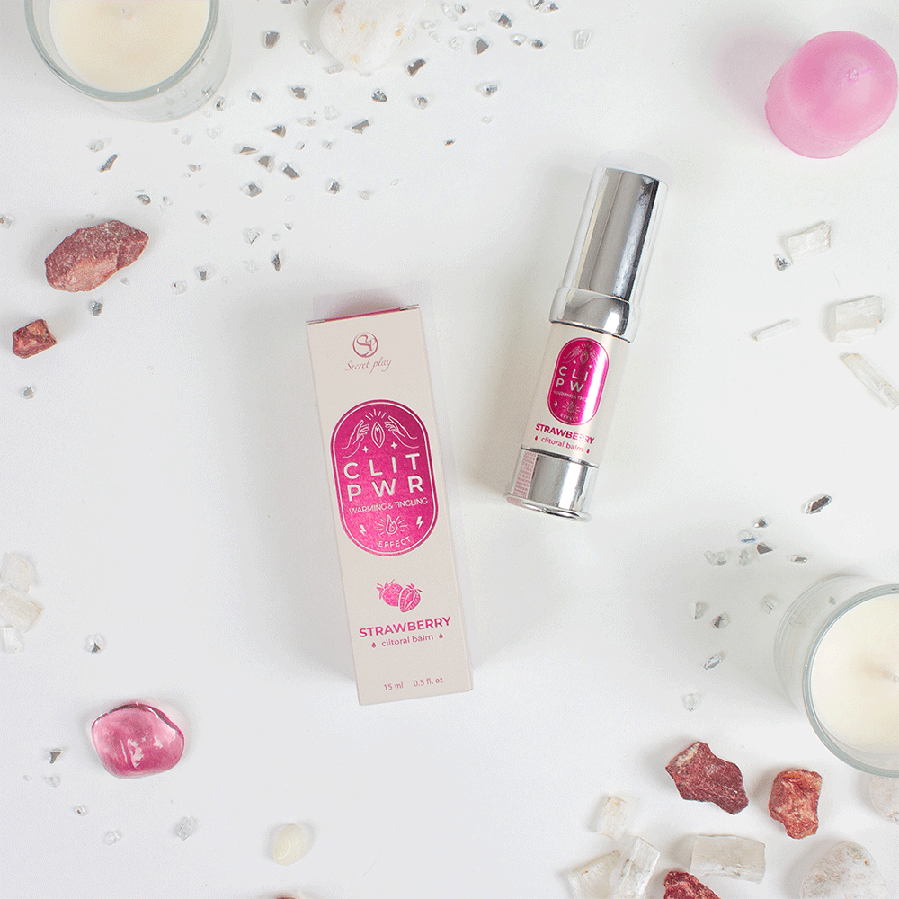 CLIT PWR Strawberry Clitoral Balm - Lustly