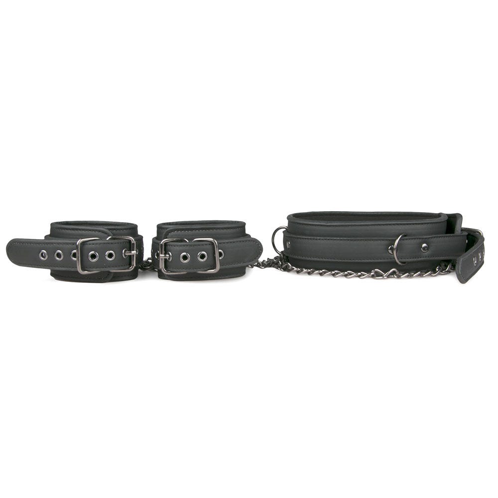 Collar &amp; Ankle Restraint Set - Lustly