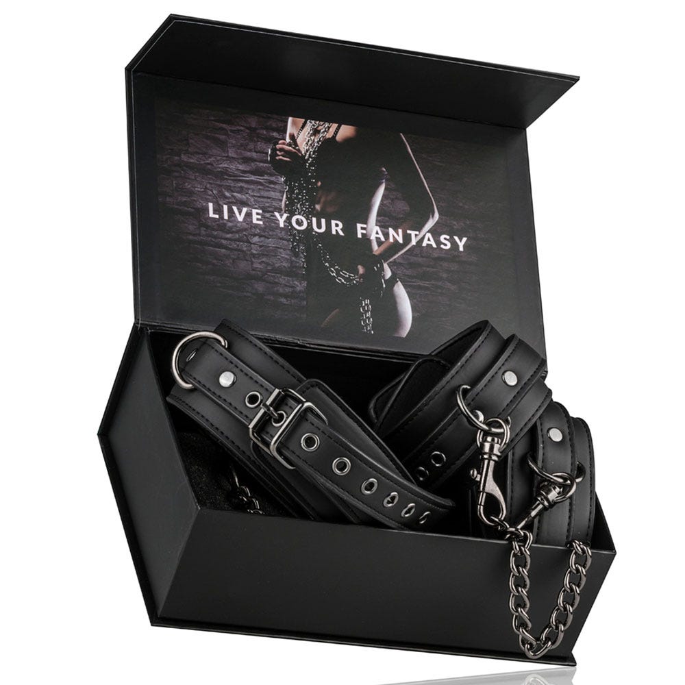 Collar &amp; Ankle Restraint Set - Lustly