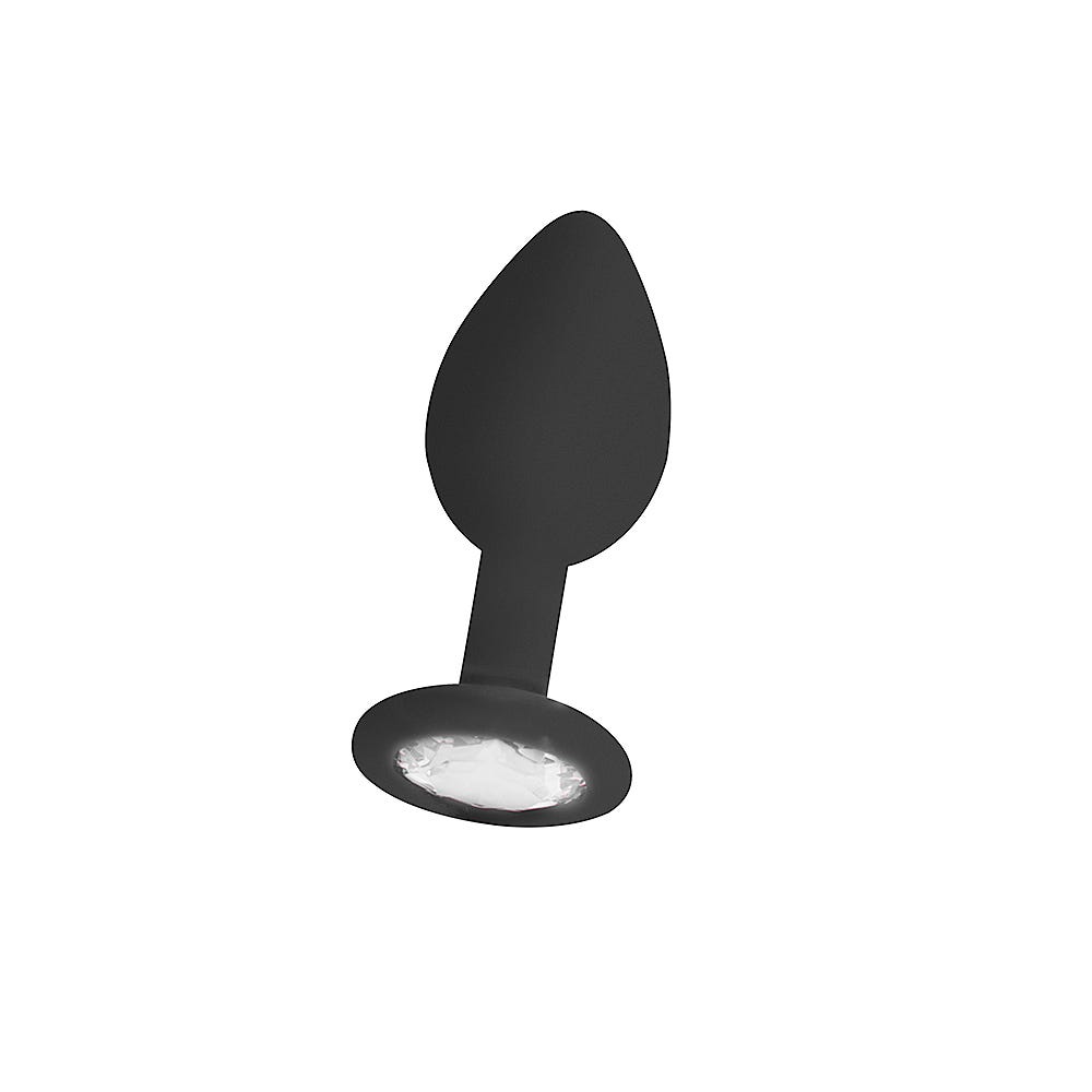 Diamond Butt Plug Black - Lustly