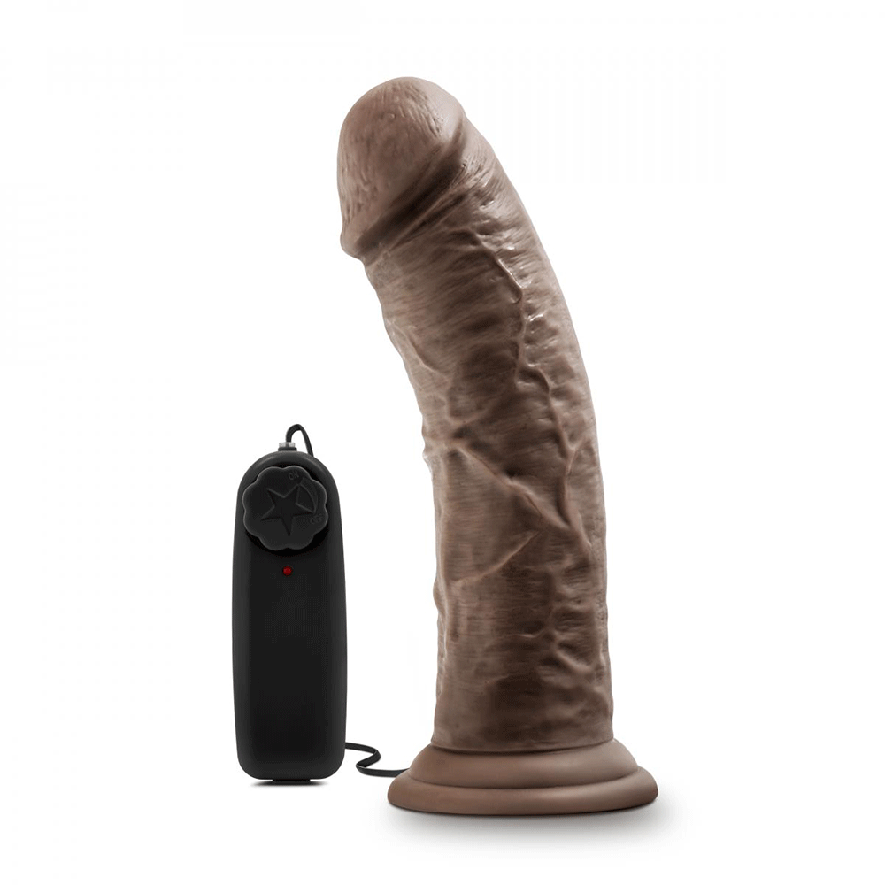 köp Dr. Skin Dr. Joe Realistic Vibrator 20cm Chocolate  på lustly.se