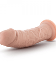 Dr. Skin Realistisk Dildo Vanilla 20cm liggandes, framsida