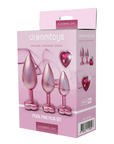 DreamToys Love Pearl Pink Plug Set förpackning mot vit bakgrund.