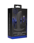 E - Stim Vibrerande Buttplug - Lustly