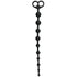 Easytoys Long Anal Beads Black - Lustly