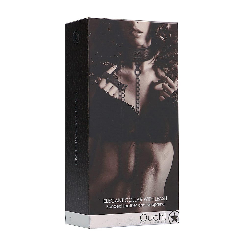 Elegant Collor With Leash - Lustly