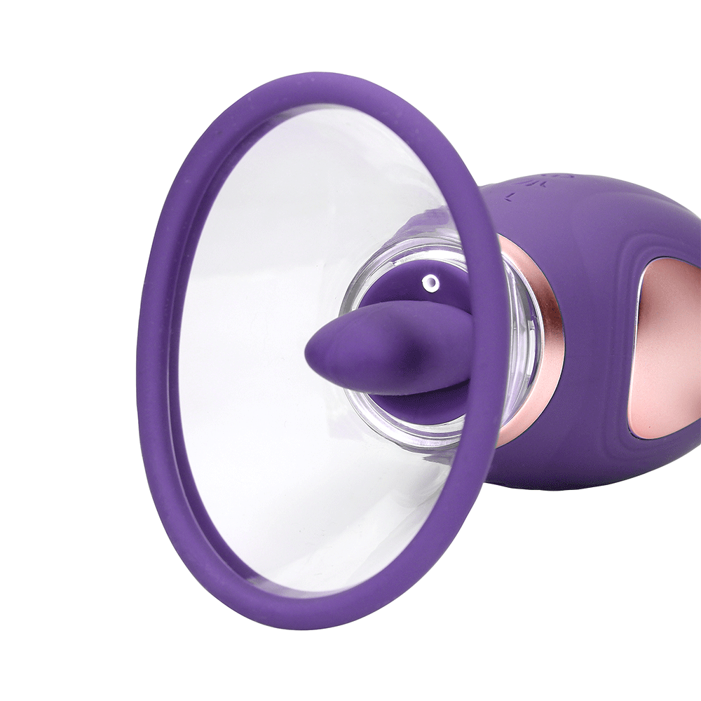 Enhance Vulva and Breast Pump Purple - Lustly