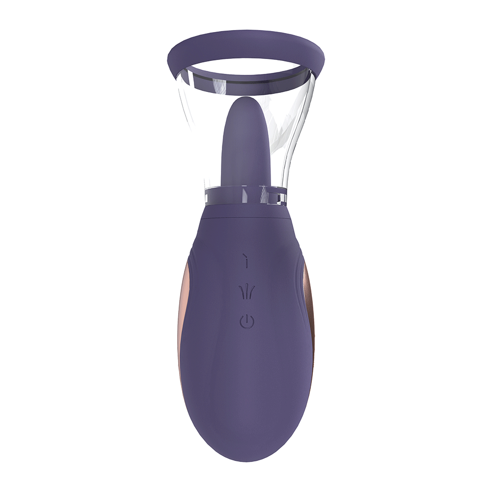 Enhance Vulva and Breast Pump Purple - Lustly