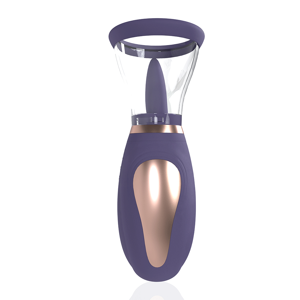 Enhance Vulva and Breast Pump Purple - Lustly
