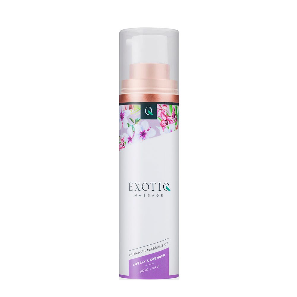 Exotiq Aromatic Massage Oil Lovely Lavender - Lustly
