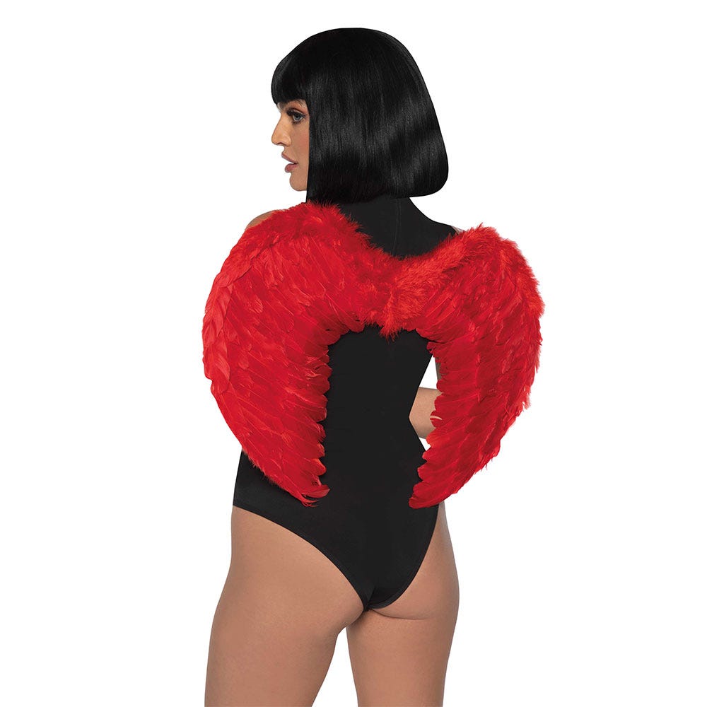 Feather Wings Red - Lustly