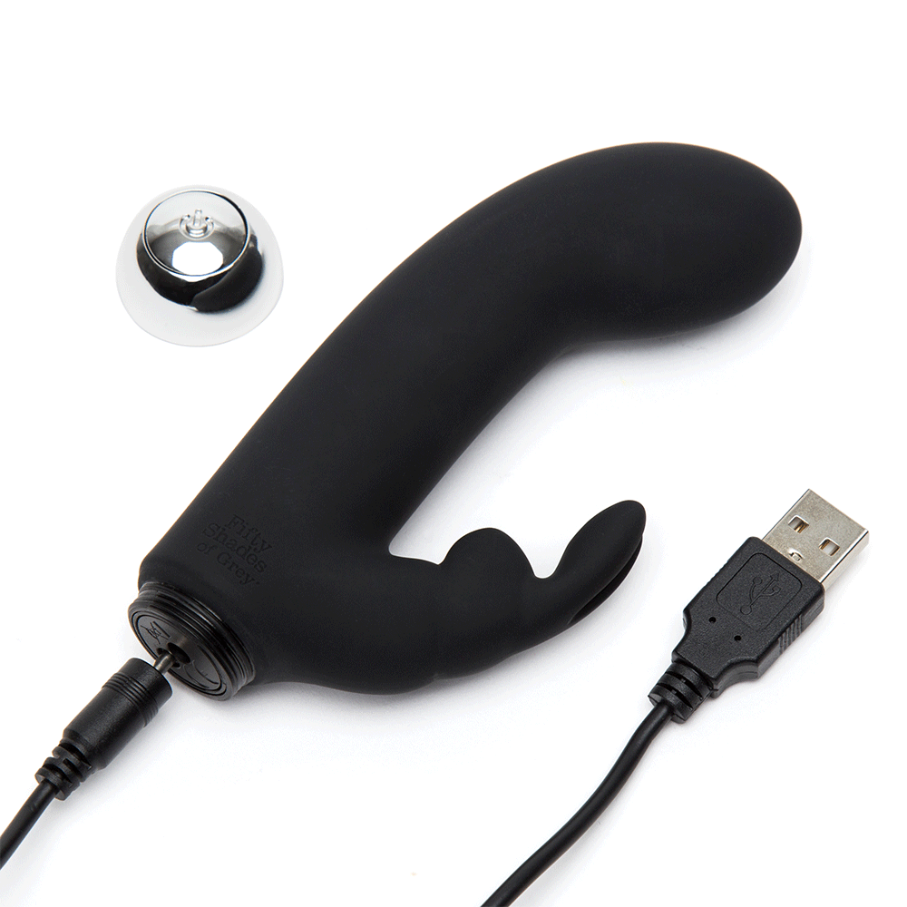 Fifty Shades of Grey Greedy Girl Mini Rabbitvibrator - Lustly