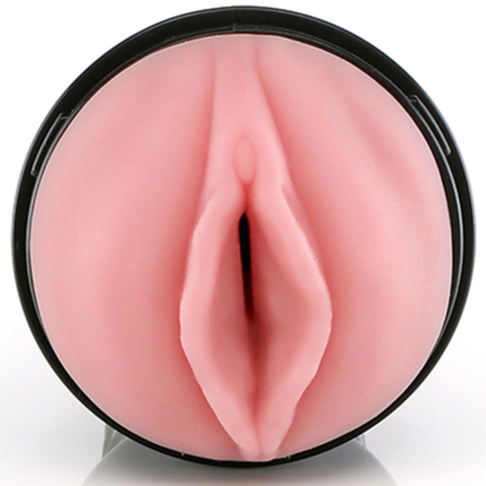 Fleshlight Pink Lady Mini-Lotus framifrån mot vit bakgrund.