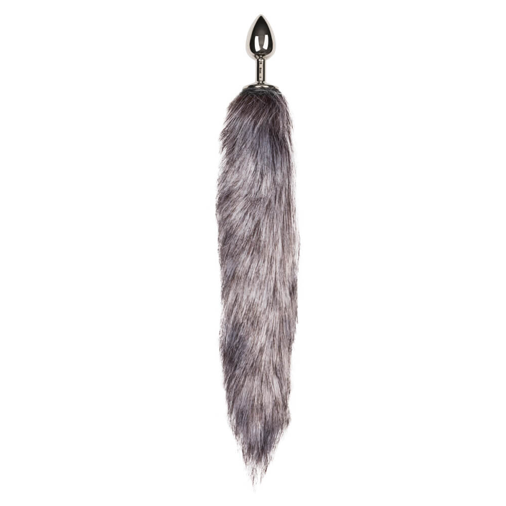 Fox Tail Plug No. 5 Silver - Lustly