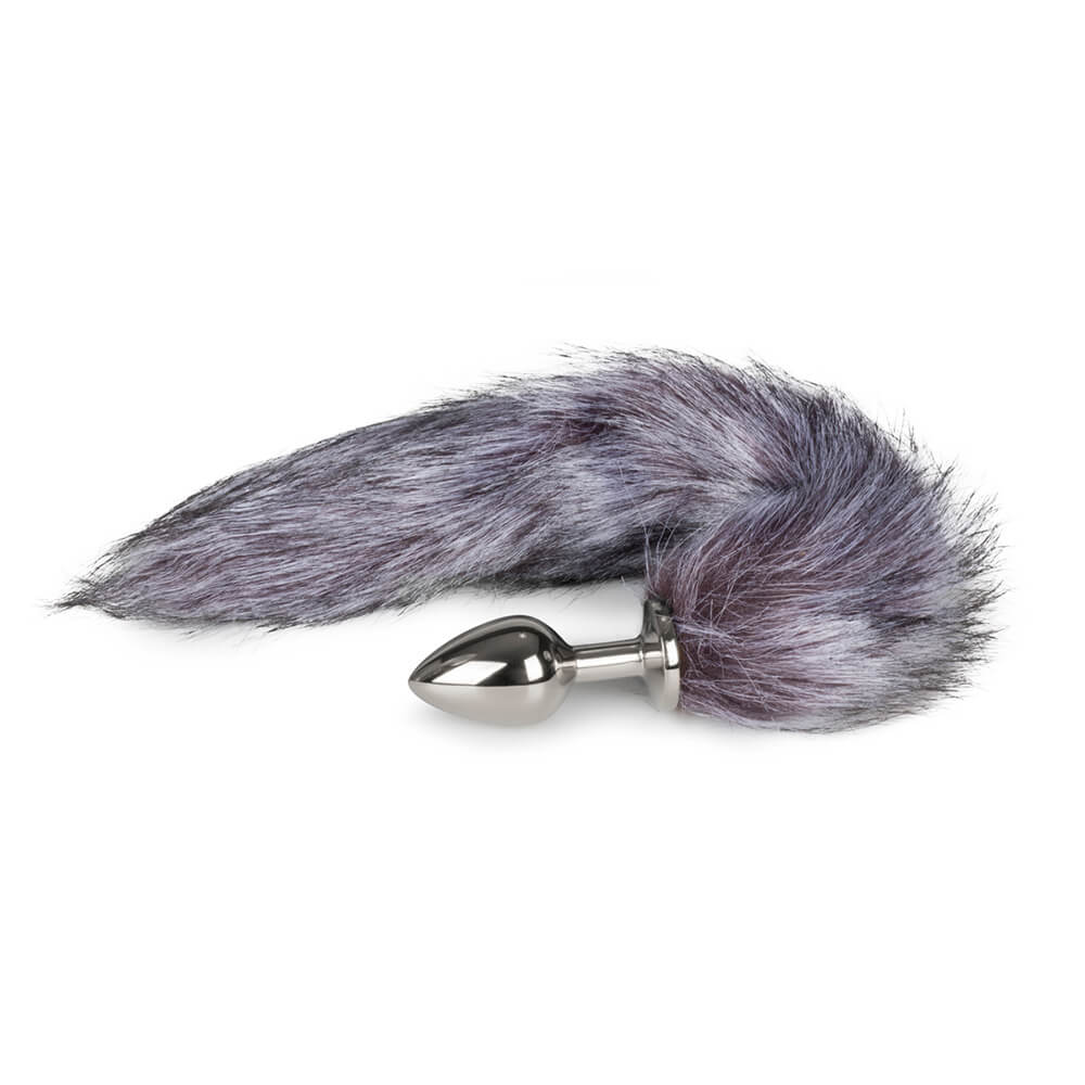 Fox Tail Plug No. 6 Silver - Lustly