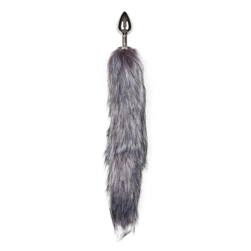 Fox Tail Plug No. 6 Silver - Lustly
