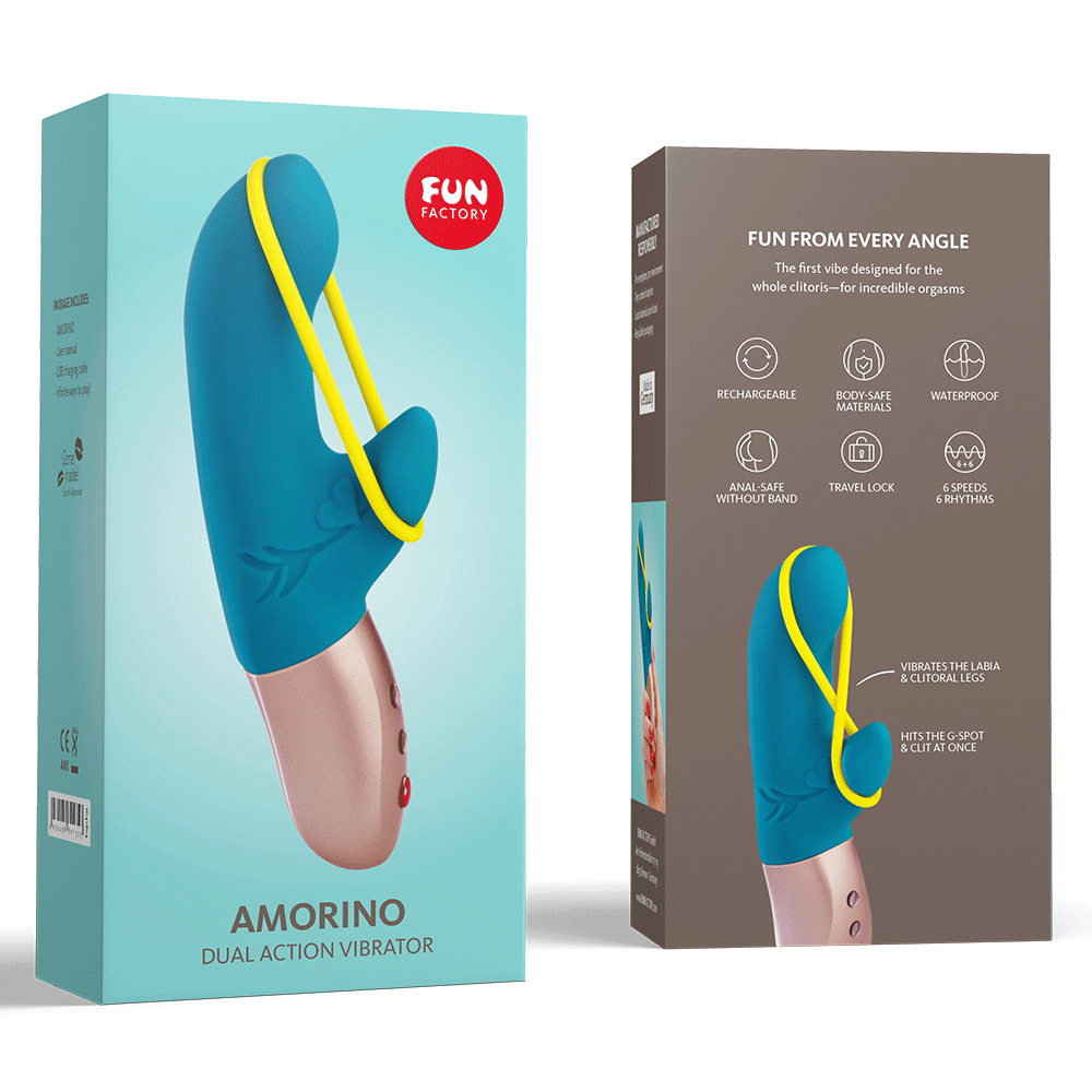 Fun Factory Amorino Petrol Rabbitvibrator