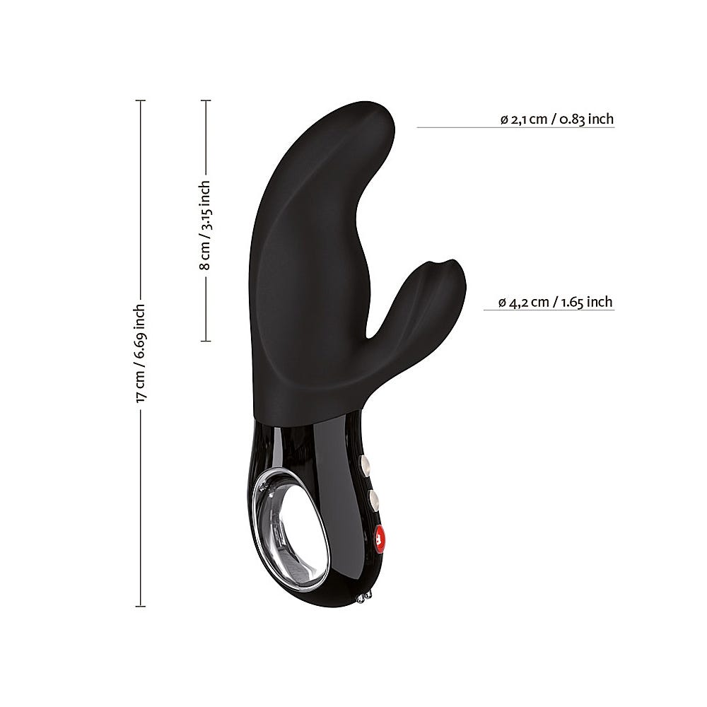 Fun Factory Miss Bi Svart Rabbitvibrator - Lustly
