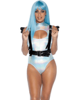 Furry Angel Wing Body Harness Black - Lustly