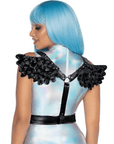 Furry Angel Wing Body Harness Black - Lustly