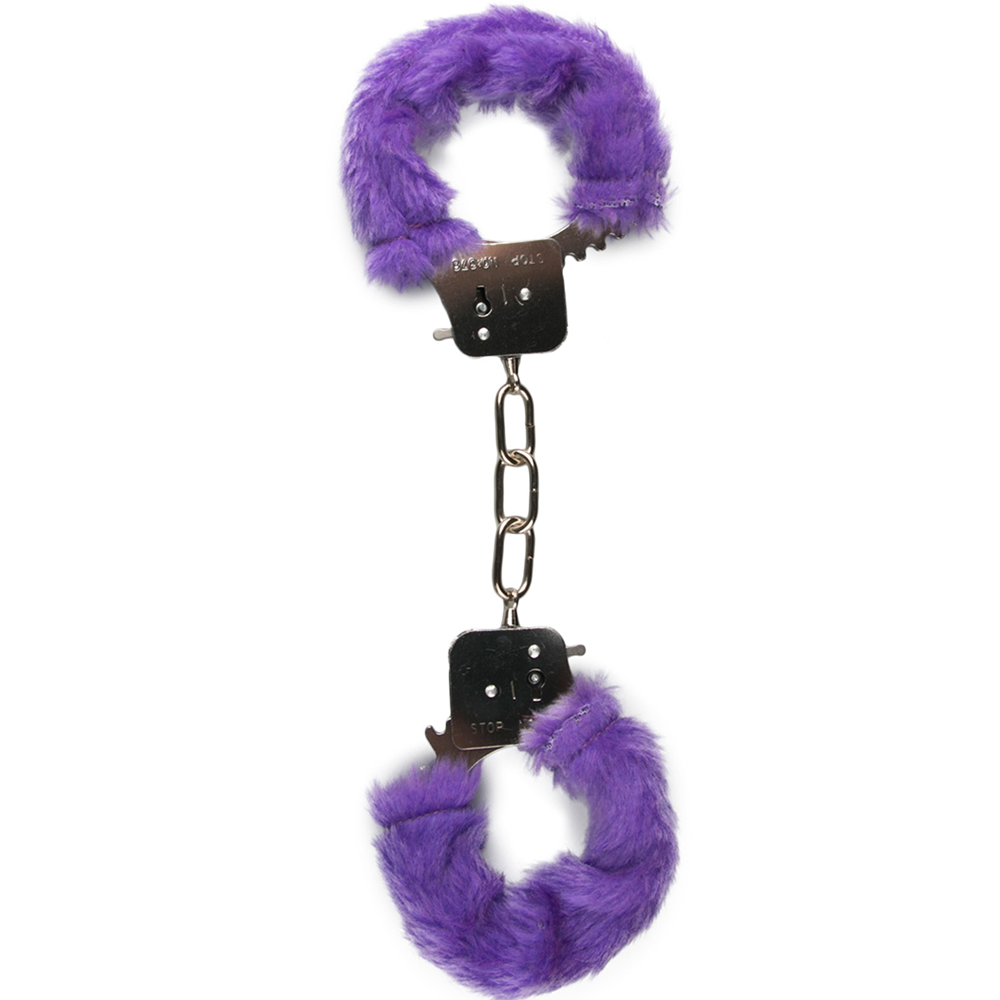 Furry Handcuffs Purple köp hos lustly.se