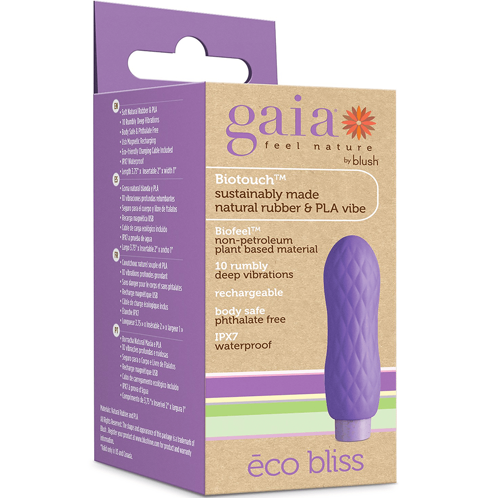Gaia Eco Bliss Lilac Bulletvibrator - Lustly