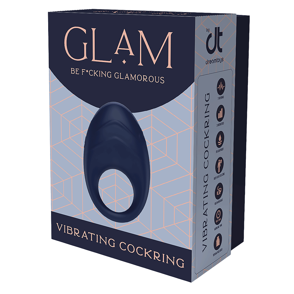 Glam Vibrerande Penisring produktförpackning