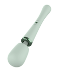 XL Wand Vibrator liggande på sidan, visar den flexibla halsen och knapparna för enkel kontroll.