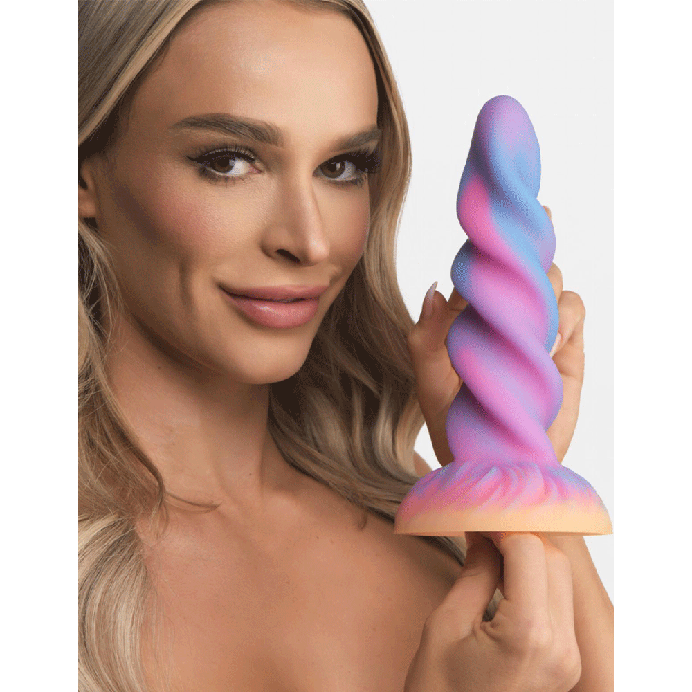 Glow - in - the - Dark Unicorn Dildo - Lustly