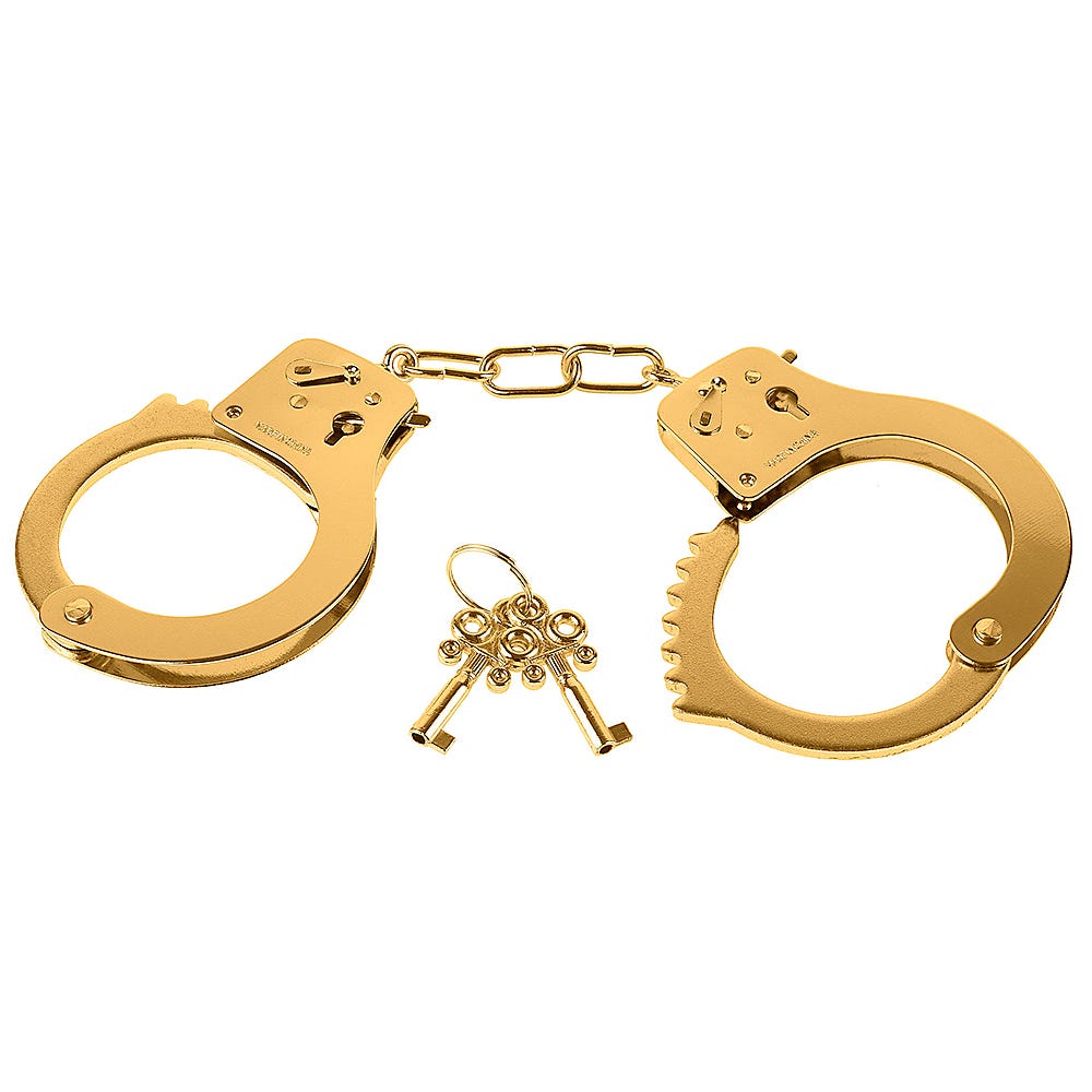 Handcuffs Gold - Lustly